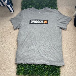 Nike swoosh shirt